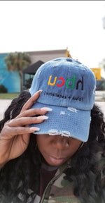 HBCU Black Excellence Denim Dad Hat - Exclusively HBCU