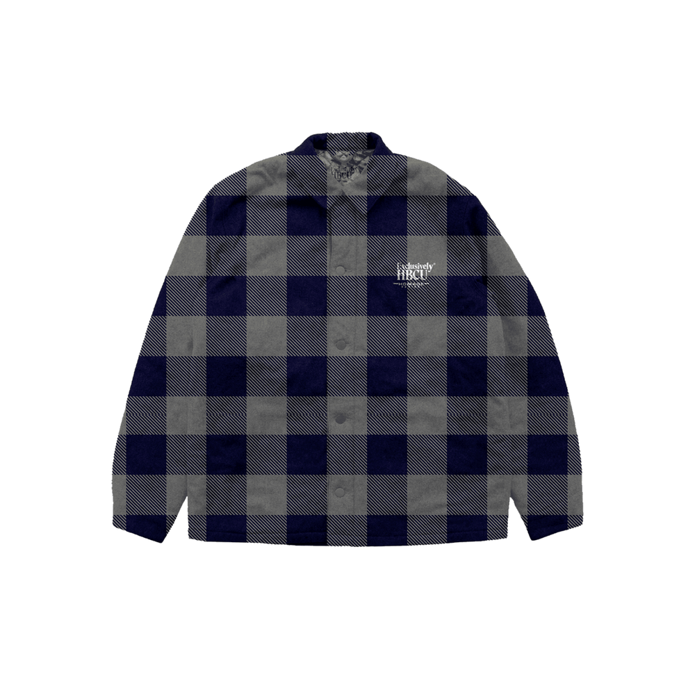 Jackson State Q2 West Coast HBCU Inspired Flannel - Exclusively HBCU