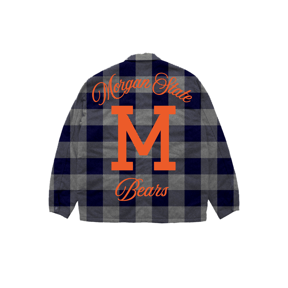 Morgan State Q2 West Coast HBCU Inspired Flannel - Exclusively HBCU