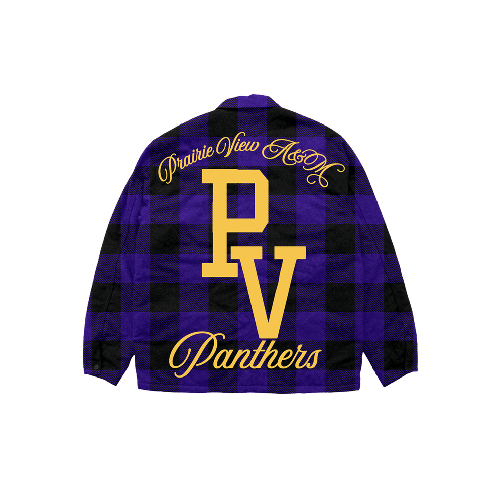 PVAMU Q2 West Coast HBCU Inspired Flannel - Exclusively HBCU