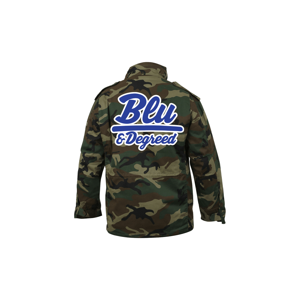 Blu & Degreed Camo Jacket - Exclusively HBCU